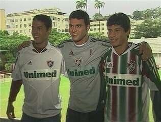 Em 2005, Fluminense apresentou reforços do Volta Redonda